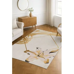 Conceptum Hypnose Tepih HM-CRP25-42, Pravougaoni, 140 x 220 cm, Bež