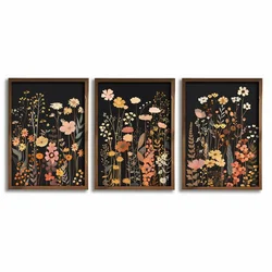 Wallity Slika GE257, 3 dela, 35 x 47 cm