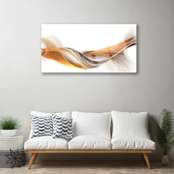 tulup.si Slika na steklu Abstrakcija graphics 100x50 cm 2 obešalnika
