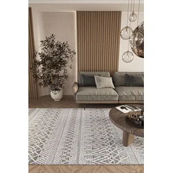Conceptum Hypnose Tepih Elit 14, 200x290 cm, Sivo-Bijeli
