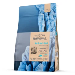 Craftia Rawival Suva hrana za štence srednjih i velikih rasa, sa lososom i haringom, 0.75kg