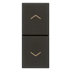 VIMAR LINEA DVOSMJERNO TIPKALO 10A IZMJENIČNI CRNO VI30062.G