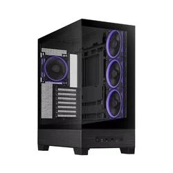 A31 PLUS TG ARGB BLACK ATX kućište crno