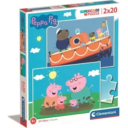 Clementoni Pepin Pig Puzzle 2x20 kosov