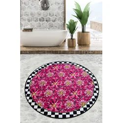 Aberto Design Prostirka za kupatilo 80cm Šarena