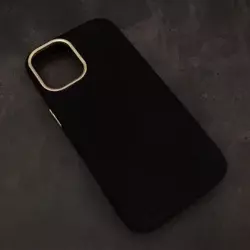 Maska Mag Case Alkantara za iPhone 17 crna