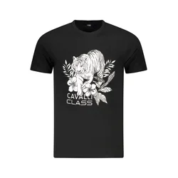Cavalli Class Muška majica TXT60RJD060, Crna
