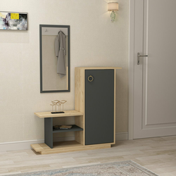 HANAH HOME Asia (cipelarnik + ogledalo)