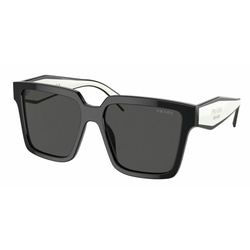 Prada Ženske naočare za sunce 0PR 24ZS 1AB5S0 56, Crne