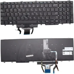Tastatura za Laptop Tastatura za laptop Dell Precision 7540 7740 veliki enter, backlight