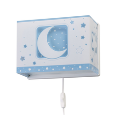 Dalber D-63238T - Dečije zidno svetlo MOONLIGHT 1xE27/60W/230V