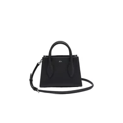LACOSTE Ročna torbica Lacoste Sac a main Daily City Noir črna