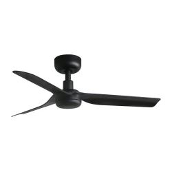 FARO 33822 - Stropni ventilator MINI PUNT S črna pr. 90 cm + Daljinski upravljalnik