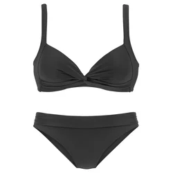 LASCANA Bikini črna