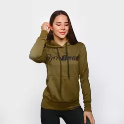 GymBeam Ženski duks Athlete Military Green