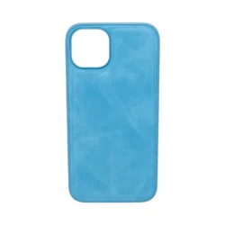 Maska za telefon LEATHER CASE za Iphone 13, Plava