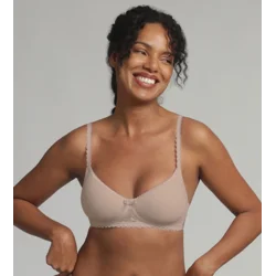 PLAYTEX WIREFREE PADDED BRA - Womens underwire bra - nude