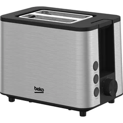 BEKO TAM 7321 I Toster, 2 kriške hleba, Sivi
