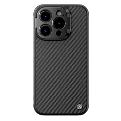 Nillkin Maska za mobilni telefon iPhone 15 Pro, Crna