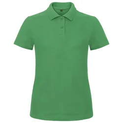 MAJICA KRATKI RUKAVI POLO B&C ID.001/WOMEN 180G TRAVA ZELENA L
