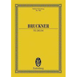 BRUCKNER:TE DEUM STUDY SCORE