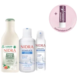 Nidra Paket proizvoda za negu tela + Kissing balzam za usne