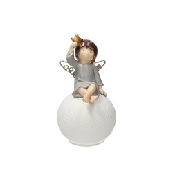 Tognana Dekorativna figura Anđeo sa LED svetlom, 15 cm