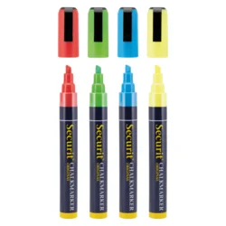 MARKERJI s tekočo kredo MEDIUM v štirih NEON barvah SMA510V4