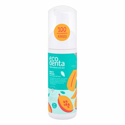 ECODENTA Dečija pena za ispiranje usta protiv karijesa i plaka sa ukusom mente i dinje 150 ml