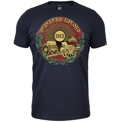 011Shop Muška majica kratkih rukava, Osvećeno Kosovo 1912, Teget