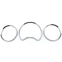 OEM Prstenovi za km sat Mercedes W202, 1996-2001/W208 CLK, 1997-2002/W210, 1995-1999, Sivi