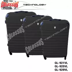 Kofer putni Colossus GL-921VL Crni