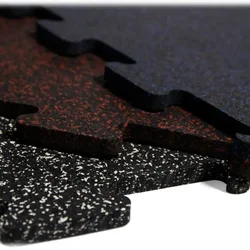 PODLOGA PUZZLE GUMENA 500x500mm PLAVE TAČKE