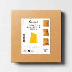 BASKET Pecivo sa dimljenim sirom, 1kg