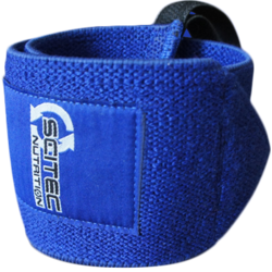 SCITEC NUTRITION povez za zapešća WRIST WRAP, plava