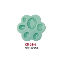 Hani international Kalup, Silikonski,, 100x9mm, Svetloplavi