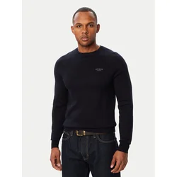 Guess Pulover M6BR13 Z1361 Mornarsko modra Regular Fit