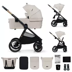 KINDERKRAFT kolica za bebe set 2u1 nea 2 soft beige