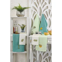 Lessentiel Maison Set krpa za kuhinju Olive, 6 komada, Višebojne