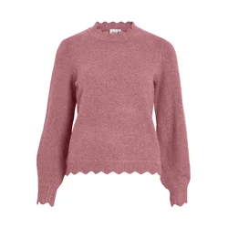 VILA Pulover VINIKOLINA magenta