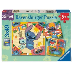 Puzzle 3x49 kos - Stitch