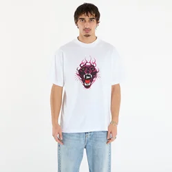 Majice Patta Fire Panther T-Shirt UNISEX White M