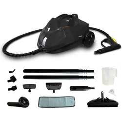 Ryer Paročistač Ultimate, 1600W, 100°C para, 13.000 Pa usisna snaga, Crni
