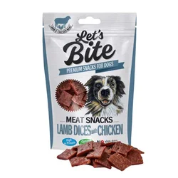 Poslastica za pse Lets Bite Meat - Jagnjetina i piletina 80g