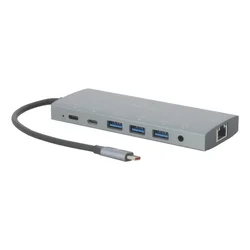 Mobilis Mobilis 020028 Docking Station USB-C 3.2 Gen 1, siva