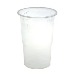 Plastični lonček - 0,5 l, prozoren, 50 kosov