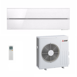 klimatska naprava MITSUBISHI MSZ-LN60VGW/MUZ-LN60VG + montaža na ključ z nosilnimi konzolami