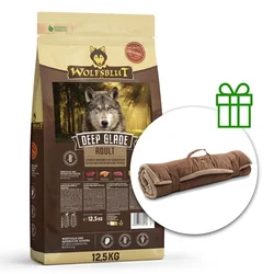 WOLFSBLUT Deep Glade Adult 12,5 kg + Potovalna odeja BREZPLAČNO