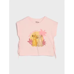 Sinsay - Majica The Lion King - prljavo roze