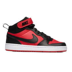 Nike COURT BOROUGH MID 2 (GS), dječije patike za slobodno vrijeme, crvena CD7782